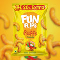 Fun Flips | Puffs Chatpata | 20g Big Pack