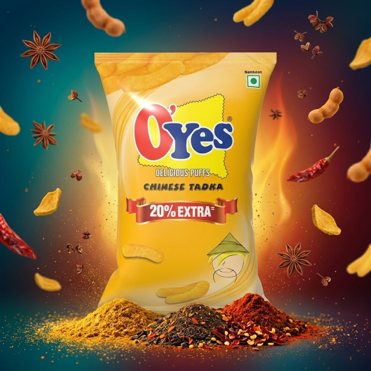 Oyes | Chinese Tadka | Per Pack – MastiMagic
