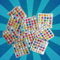 Colourful Stars | Pack of 15
